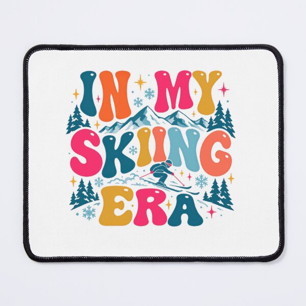 Item preview, In My Skiing Era Skier Winter Sports Mountain Lover designed and sold by SkeletonsDanger.