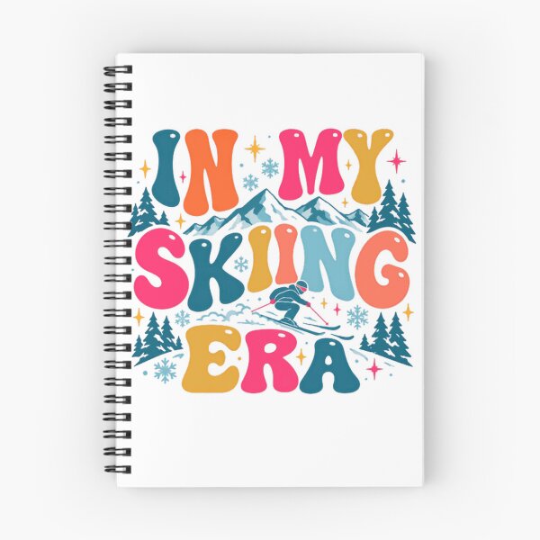 Item preview, In My Skiing Era Skier Winter Sports Mountain Lover designed and sold by SkeletonsDanger.