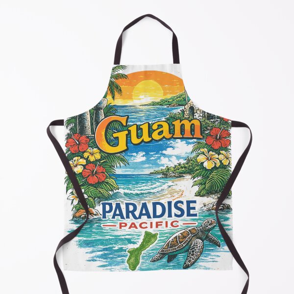 Item preview, Guam Paradise Pacific Island Poster designed and sold by Matinez Pink.