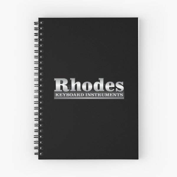 Item preview, Rhodes electric piano logo designed and sold by GiftNoZero.