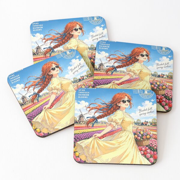 Item preview, Netherlands — Keukenhof — A Joyful Spring Celebration Among Endless Fields of Tulips designed and sold by DibujandoPorfa.