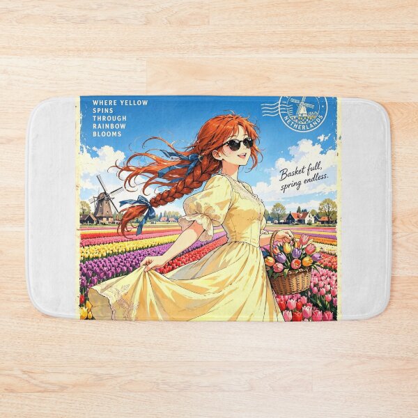 Item preview, Netherlands — Keukenhof — A Joyful Spring Celebration Among Endless Fields of Tulips designed and sold by DibujandoPorfa.