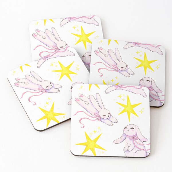 Item preview, Coquette Magical Bunnies & Stars Poster designed and sold by Matinez Pink.