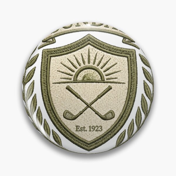 Item preview, Sunday Golf Club Crest Shirt designed and sold by DripyDesigns.