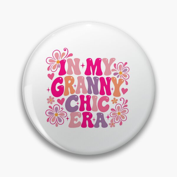 Item preview, In My Granny Chic Era Grandma Retro Vintage Style Gift designed and sold by SkeletonsDanger.