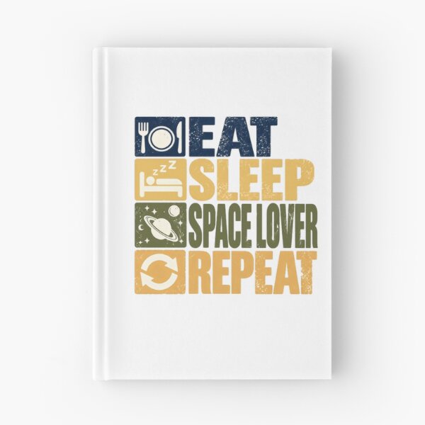 Item preview, Eat Sleep Space Lover Repeat Astronomy Universe Enthusiast designed and sold by SkeletonsDanger.