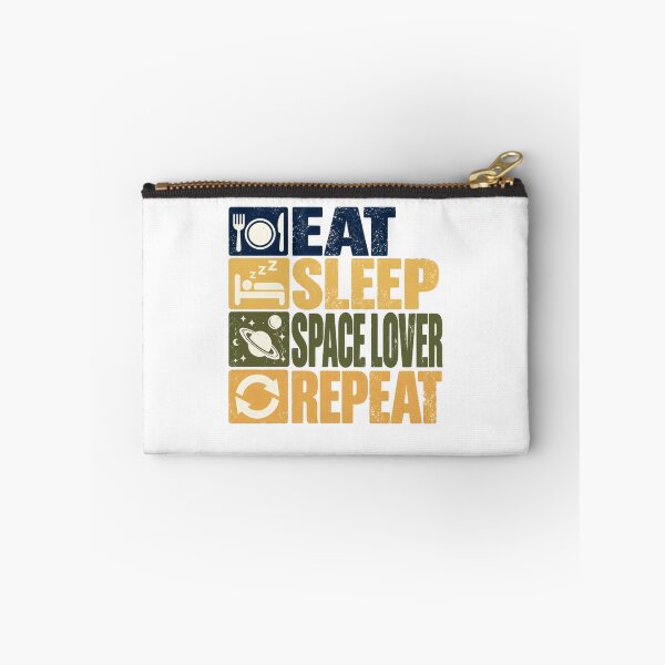 Item preview, Eat Sleep Space Lover Repeat Astronomy Universe Enthusiast designed and sold by SkeletonsDanger.