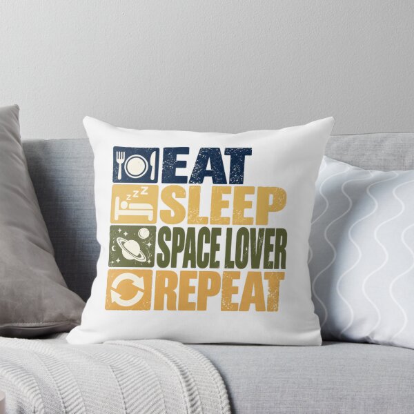 Item preview, Eat Sleep Space Lover Repeat Astronomy Universe Enthusiast designed and sold by SkeletonsDanger.