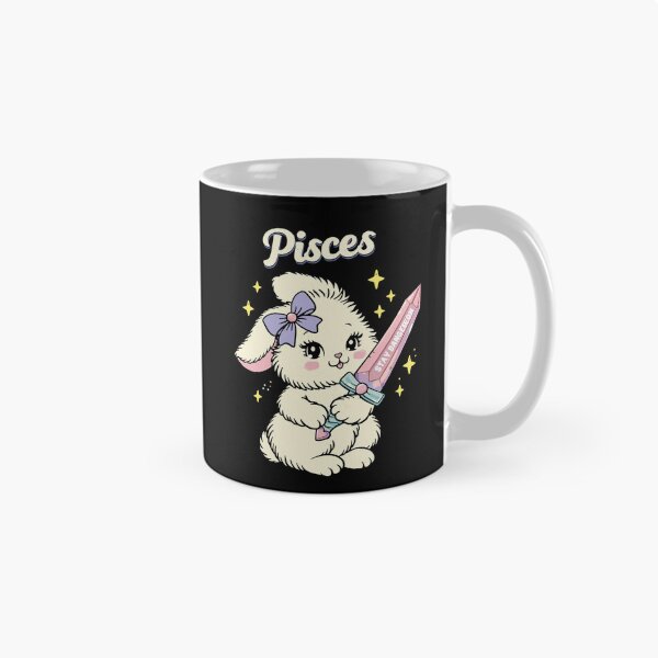 Item preview, Pisces Stay Dangerous Bunny Poster designed and sold by Matinez Pink.