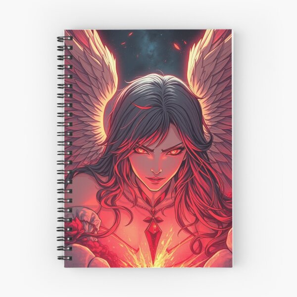 Item preview, Fallen Angel with Red Eyes designed and sold by GenesisArtis.