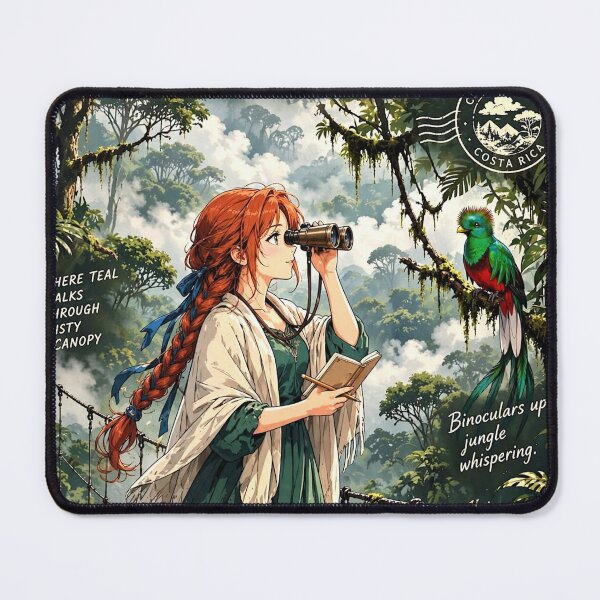 Item preview, Costa Rica — Monteverde Cloud Forest — A Magical Expedition Above the Misty Emerald Canopy designed and sold by DibujandoPorfa.