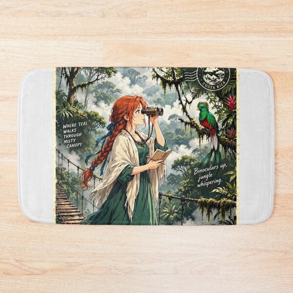 Item preview, Costa Rica — Monteverde Cloud Forest — A Magical Expedition Above the Misty Emerald Canopy designed and sold by DibujandoPorfa.