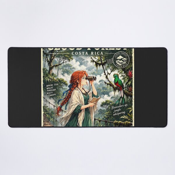 Item preview, Costa Rica — Monteverde Cloud Forest — A Magical Expedition Above the Misty Emerald Canopy designed and sold by DibujandoPorfa.