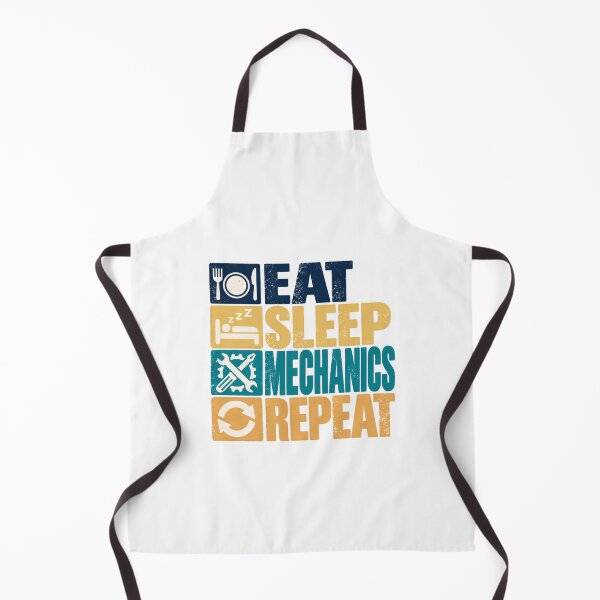 Item preview, Eat Sleep Mechanics Repeat Mechanic Auto Technician Car Repair Automotive Gift designed and sold by SkeletonsDanger.