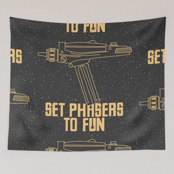 Item preview, Set Phasers to Fun designed and sold by 4gottenlore.