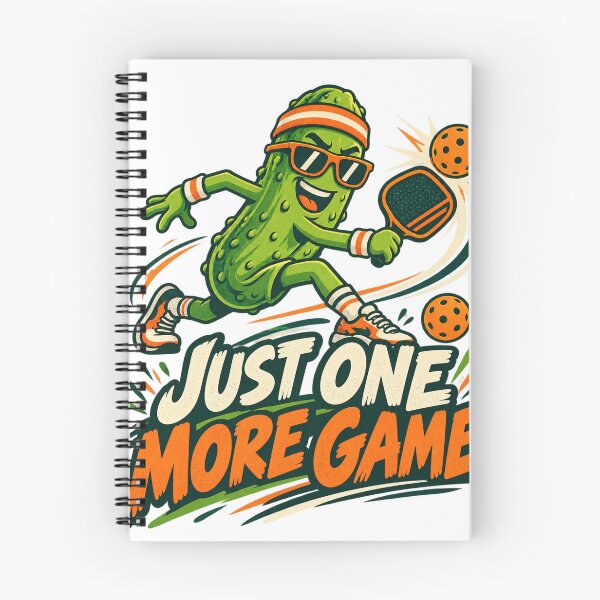 Item preview, Just One More Game Pickleball, Funny Pickle Athlete Graphic designed and sold by haitrieuic96.