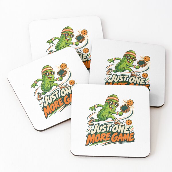 Item preview, Just One More Game Pickleball, Funny Pickle Athlete Graphic designed and sold by haitrieuic96.