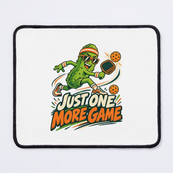 Item preview, Just One More Game Pickleball, Funny Pickle Athlete Graphic designed and sold by haitrieuic96.