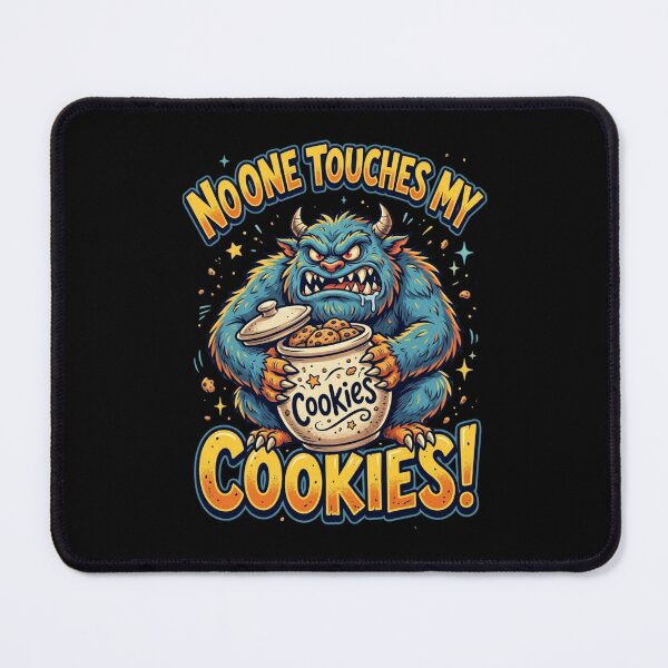 Item preview, Grumpy Monster Noone Touches My Cookies designed and sold by Flirt-Teez.
