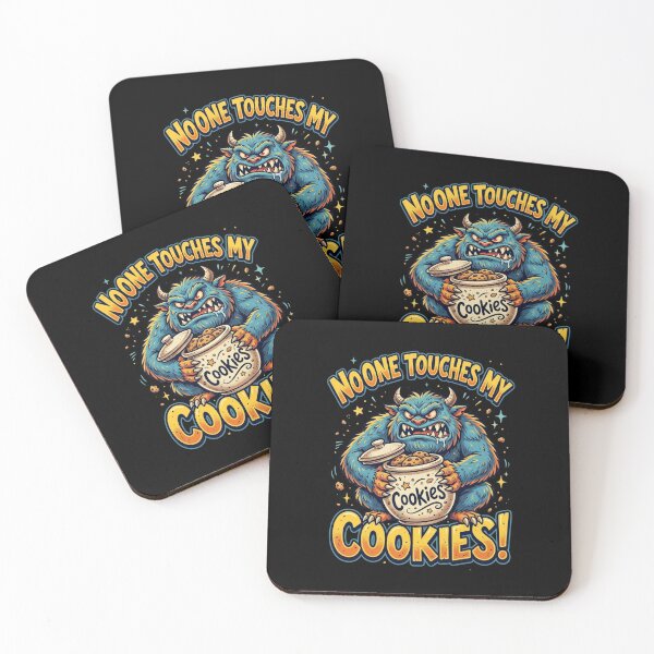 Item preview, Grumpy Monster Noone Touches My Cookies designed and sold by Flirt-Teez.