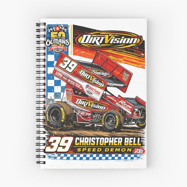 Item preview, Christopher Bell DirtVision Sprint Car Poster designed and sold by Matinez Pink.
