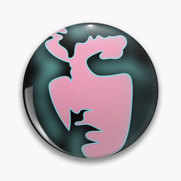 Item preview, Glowing Cyan Edge Pink Flame Face designed and sold by AbstractAngstt.