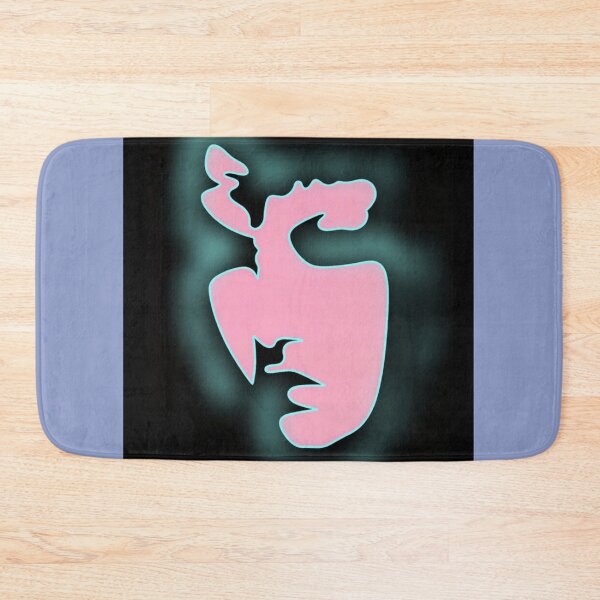 Item preview, Glowing Cyan Edge Pink Flame Face designed and sold by AbstractAngstt.