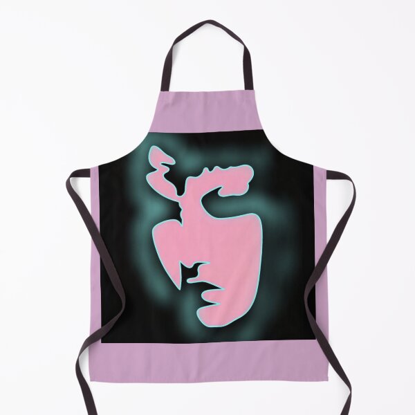 Item preview, Glowing Cyan Edge Pink Flame Face designed and sold by AbstractAngstt.