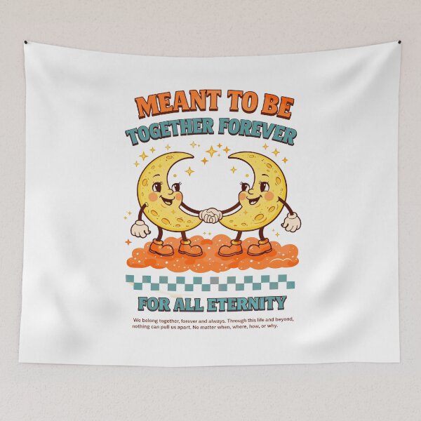 Item preview, Meant To Be Together Forever Celestial Poster designed and sold by Matinez Pink.