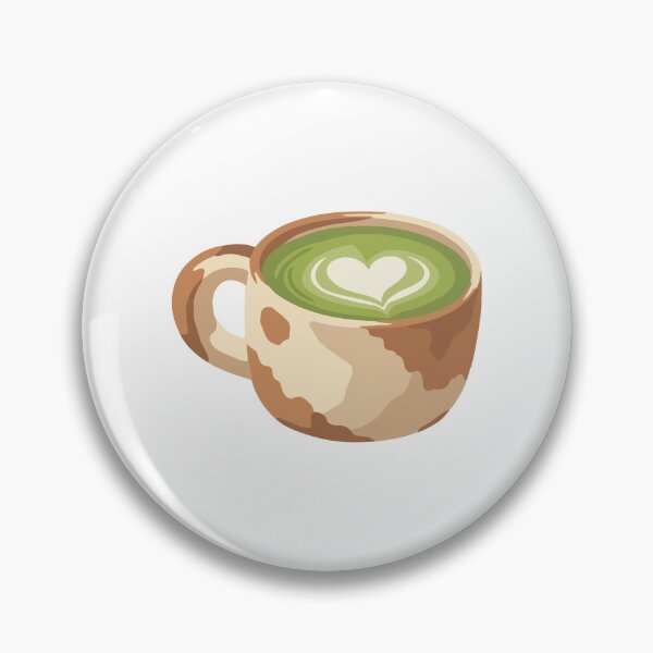 Item preview, Heart Matcha Latte Mug Illustration designed and sold by zan-mf.