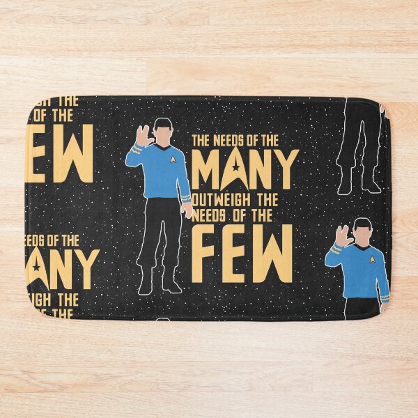 Item preview, The needs of the many outweigh the needs of the few designed and sold by 4gottenlore.