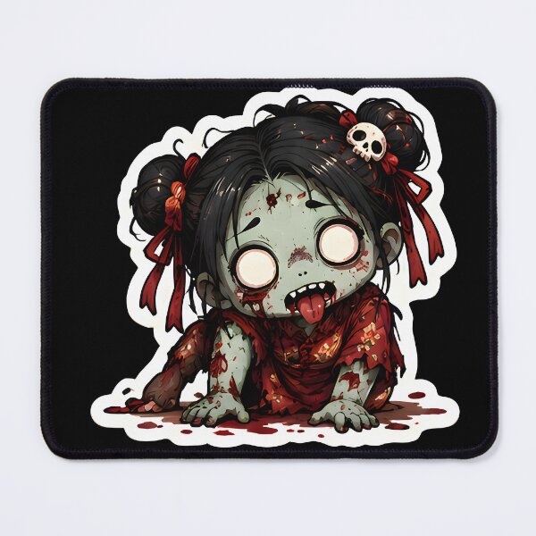Item preview, Cute Chinese Zombie Girl designed and sold by PreeCha Art & Co..