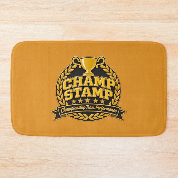 Item preview, Champ Stamp - Championship Team Performance (Enamel-pin look)  designed and sold by TheFatherOfArt.