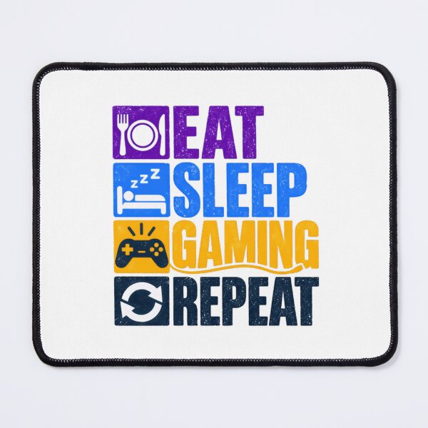 Item preview, Eat Sleep Gaming Repeat Gamer Video Game Life designed and sold by NeedForParks.