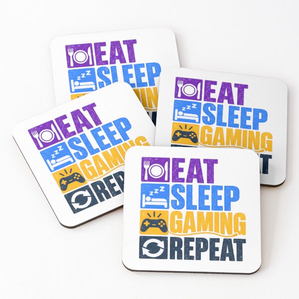 Item preview, Eat Sleep Gaming Repeat Gamer Video Game Life designed and sold by NeedForParks.