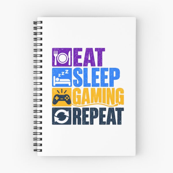 Item preview, Eat Sleep Gaming Repeat Gamer Video Game Life designed and sold by NeedForParks.
