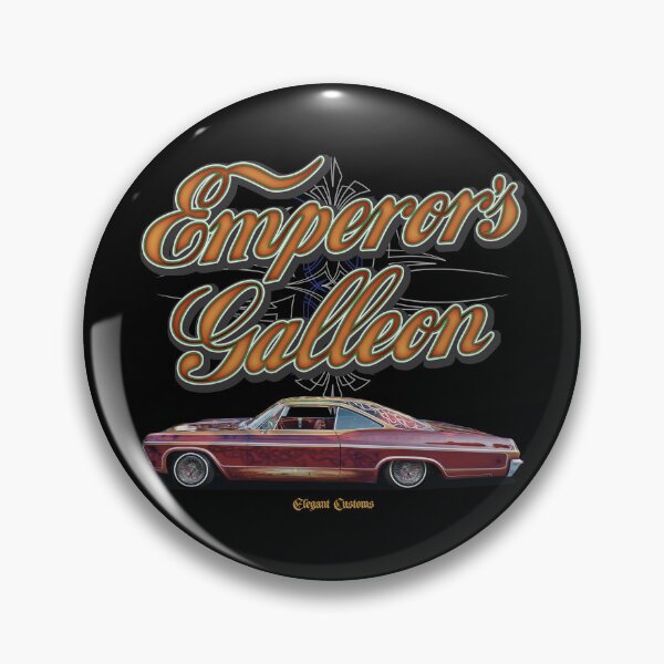 Item preview, 1965 Impala Emperor's Galleon with text - Lowrider, Kustom, Hot Rod, Muscle Car designed and sold by Elegant Customs.