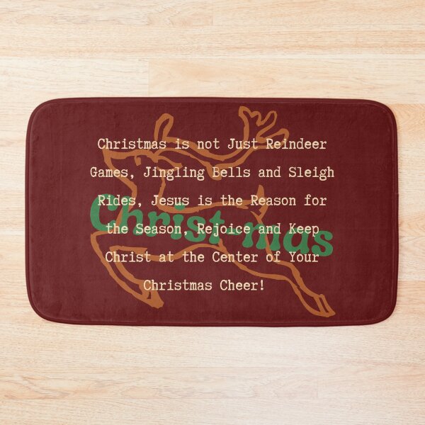 Item preview, Christian Christmas Reindeer Jesus Faith Reason For the Season Gift Bible Verse designed and sold by Forevermore.