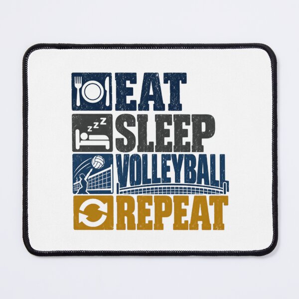 Item preview, Eat Sleep Volleyball Repeat Volleyball Player Athlete designed and sold by NeedForParks.