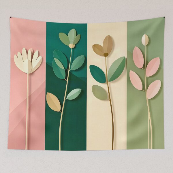 Item preview, Minimalist Floral Patterns  designed and sold by Vicky Brago-Mitchell®.