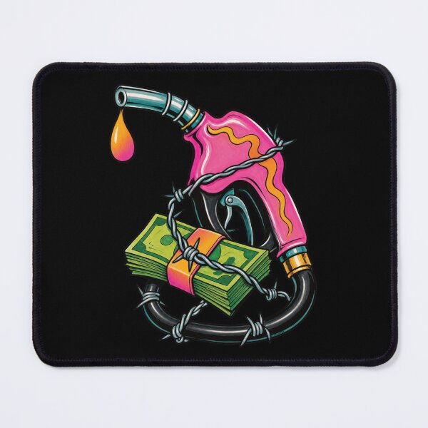 Item preview, Pain at the Pump Automotive Gas Pump Tattoo Art designed and sold by Automotive Art by Greg.