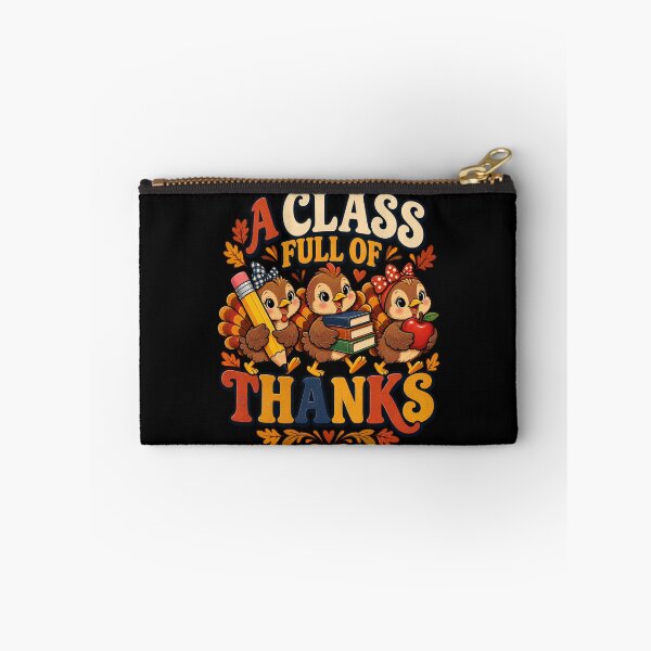 Item preview, A Class Full of Thanks Teacher, Thanksgiving Turkey Chicks designed and sold by haitrieuic96.