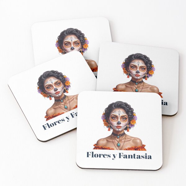 Item preview,  La Catrina Portrait - Lady in Orange designed and sold by BajioAmigos.