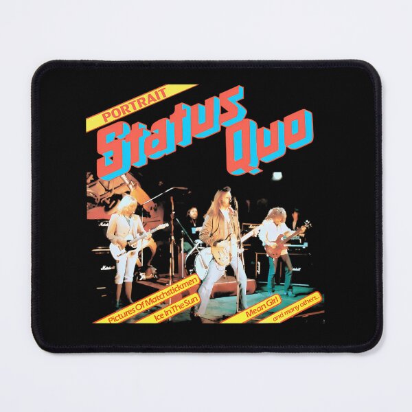 Item preview, Status Quo Portrait Vintage Classic Rock Band designed and sold by Aistementinp.