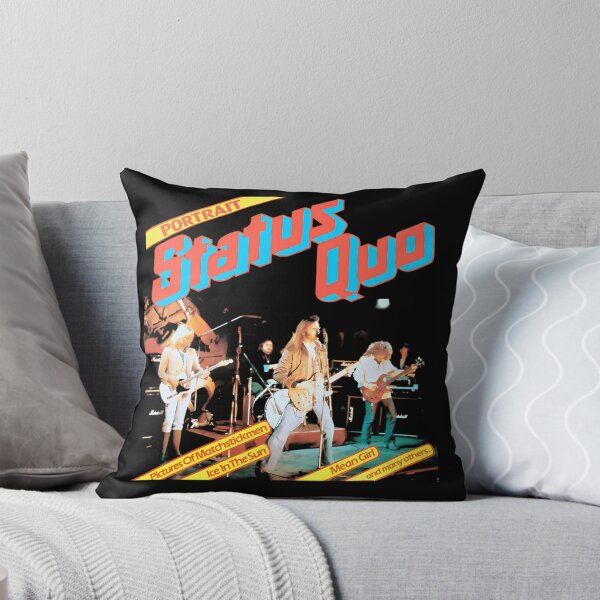 Item preview, Status Quo Portrait Vintage Classic Rock Band designed and sold by Aistementinp.