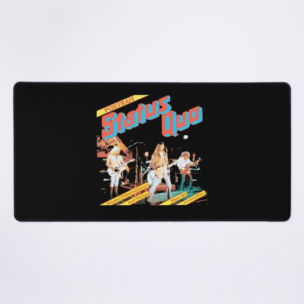 Item preview, Status Quo Portrait Vintage Classic Rock Band designed and sold by Aistementinp.