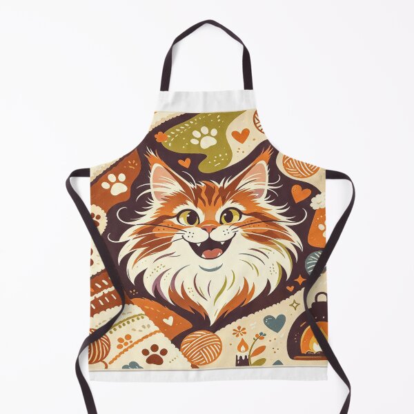 Item preview, Majestic Fluffy Longhair Cat – Elegant Cozy Blanket designed and sold by DretiArts.