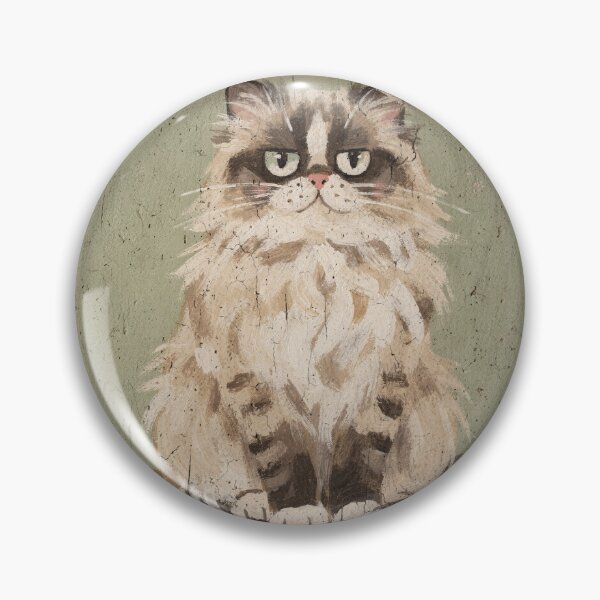 Item preview, Offended Fluffy Ragdoll Cat designed and sold by PictorialWhimsy.