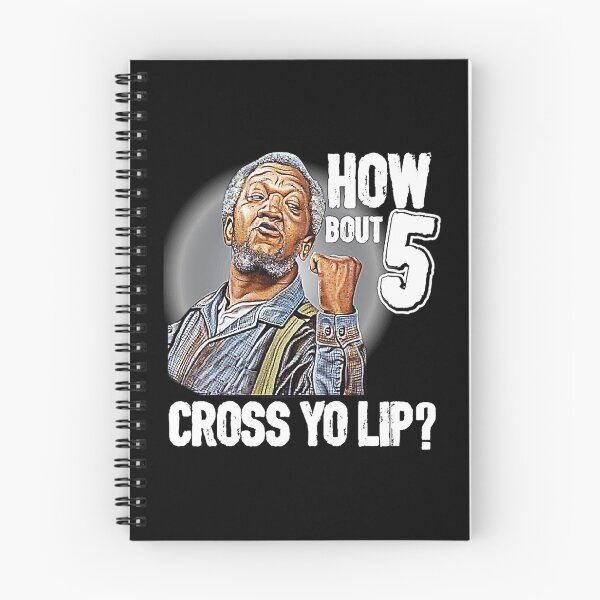 Item preview, 5 Cross You Lip Sanford And Son Tv Show Redd Foxx The Comedy Store Good Times Halloween Christmas designed and sold by ChromaFeed.