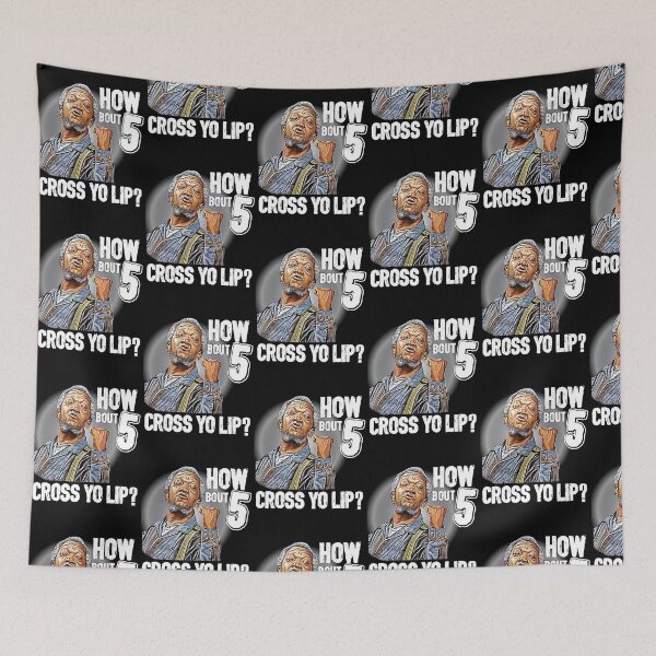Item preview, 5 Cross You Lip Sanford And Son Tv Show Redd Foxx The Comedy Store Good Times Halloween Christmas designed and sold by ChromaFeed.